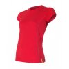 Dámské triko SENSOR Merino Wool Active KR červené